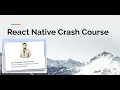 React Native Crash Course In Arabic