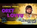 Download Lagu Orey Lovvu // Adai Mazhai Kaalam OST 2023