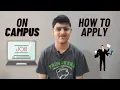 Getting an On Campus Job ASU Fall 2023 Undergrad and Master s in USA