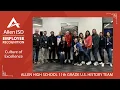 Employee Recognition - Allen High School U S History Team