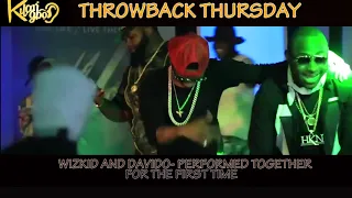 wizkid and davido perform together in lagos nigerian entertainment 