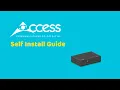 How to Self-Install Access Digital Box - Arris Model