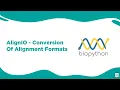 Bioinformatics Alignio Conversion Of Alignment Formats BioPython BioCode Ltd