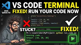 How to Fix Code Not Running in VS Code Terminal 2026 Quick Fix