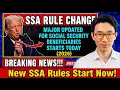 BREAKING Major SSA Changes in 2026 What Every Beneficiary Must Know