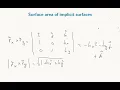 16 5-4 Surface area of implicit surfaces