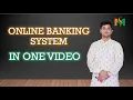 Online Bank Management System Project using HTML CSS Bootstrap Tailwind JavaScript One Shot