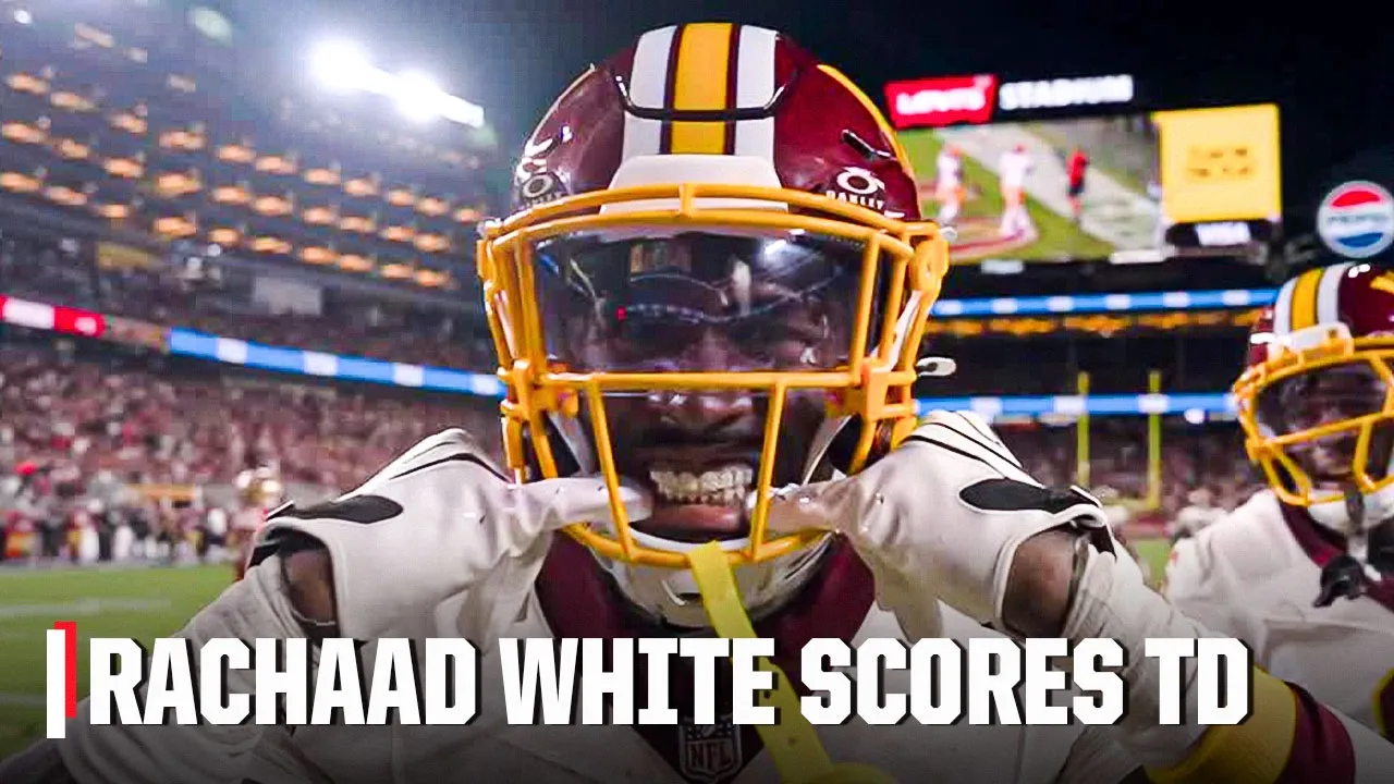 Commanders TD makes it a one score game in the 4th quarter 👀 | NFL on ESPN