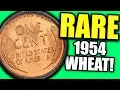 1954 WHEAT PENNIES WORTH MONEY - EXPENSIVE COINS TO LOOK FOR
