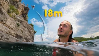 Je rejoins le plus grand rassemblement de Cliff Jumping !