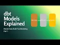 dbt Models Explained Create Tables Views Compiled SQL Custom Schema Part 1