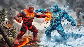 Lava God Vs Ice God 