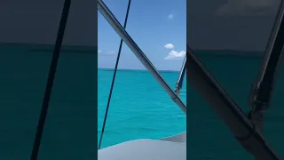 Sailing the Sea of Abaco #travel #catamaran #bareboat #beach #abacos #bahamas #beach #beachvibes