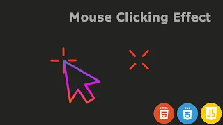 Mouse Click Effect in HTML CSS and JavaScript LAKSH Gyan