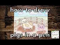 Download Lagu How to Draw a Pig Step by Step | Art for Kids