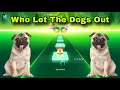 Download Lagu Baha Men - Who Let The Dogs Out - Tiles Hop Edm Rush Gameplay Widescreen - V Gamer
