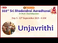 Download Lagu Day 5 - Unjavrithi | 333rd Sri #Bhodendral Aaradhanai - #Govindapuram Mutt