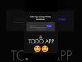 I created a Todo App using JavaScript and Firebase Firestore
