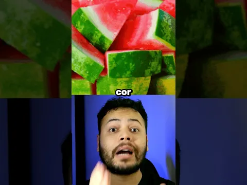 qual é a COR correta dessas FRUTAS?