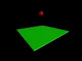 3D bouncing ball simulation Vpython