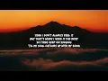 Brandon Lake - Hard Fought Hallelujah (Lyrics)