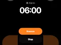iPhone Alarm Screen Animation 6am to 9am with Radar Sound Effect IOS26 4K Free Download