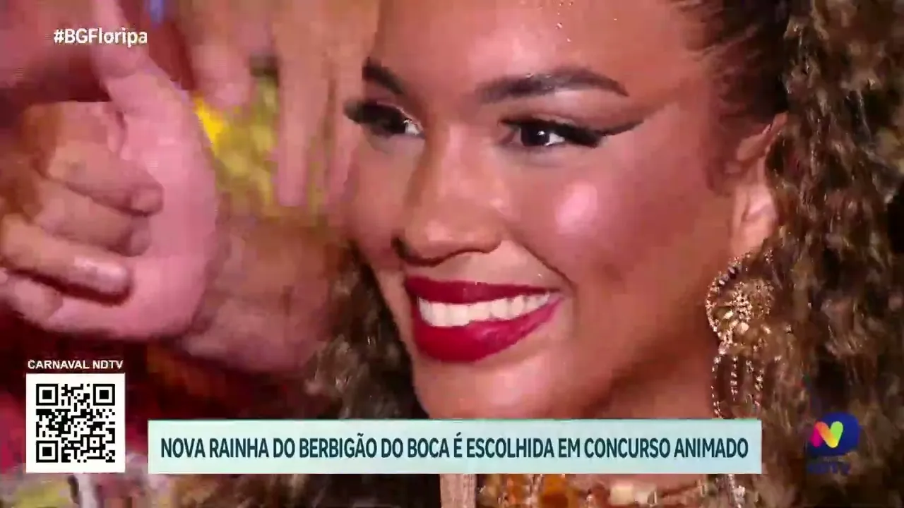 Emoção e beleza: nova rainha do Berbigão do Boca é eleita em concurso vibrante