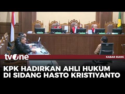KPK Hadirkan Ahli Hukum Pidana di Sidang Hasto Kristiyanto Hari Ini