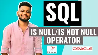 SQL IS NULL IS NOT NULL Operator NULL values in SQL SQL tutorial for beginners