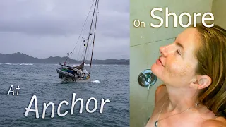 From Rocky Anchor Life to Marina BLISS- My first Shower in 96 DAYS 😮 (CS Sailing Ep.146)