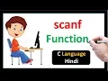 scanf Functions in C Language-Hindi