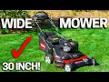 30 Wide Lawn Mower Saves 40 of Mowing Time 2020 Toro Timemaster Review