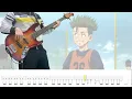 アオアシ(Aoashi) OP｜Alexandros-無心拍数｜ [Bass Cover | TAB] 베이스/ベース