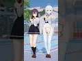 Lagu [Roshidere] 스노우와 알리아 | Yuki, Alya [MMD]
