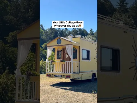Your Little Cottage Goes Wherever You Go 🚐♥️ #rvlife #cottagecore #slowliving