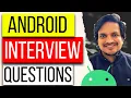 17 ANDROID INTERVIEW Questions And Answers For Experienced Beginner Candidates Android Interview