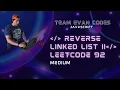 Reverse Linked List II LeetCode 92 JavaScript O N solution GitHub repo below