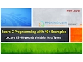 C Programming - Lecture 05
