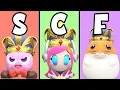 Lagu Every Kirby Air Riders Character Wearing A Crown