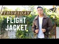 Thursday Boot Flight Jacket Anejo Unboxing On Body Look