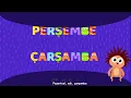 Learn the Days of the Week | Kirpi Piki Nursery Rhymes & Kids Songs