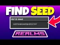 How To Find the Seed of Realm World in Minecraft Bedrock - Quick Guide