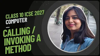 Method Calling Invoking in Java Invoking Methods Explained Lecture 6 Class ICSE 2027
