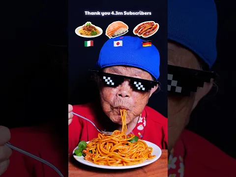 Mukbang ASMR 🤤 Eating WorldFood 🔥 #food #mukbang #funny