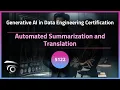 Automated Summarization and Translation Exclusive Lesson
