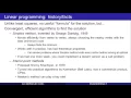 Introduction to Linear Programming part 6 of 8