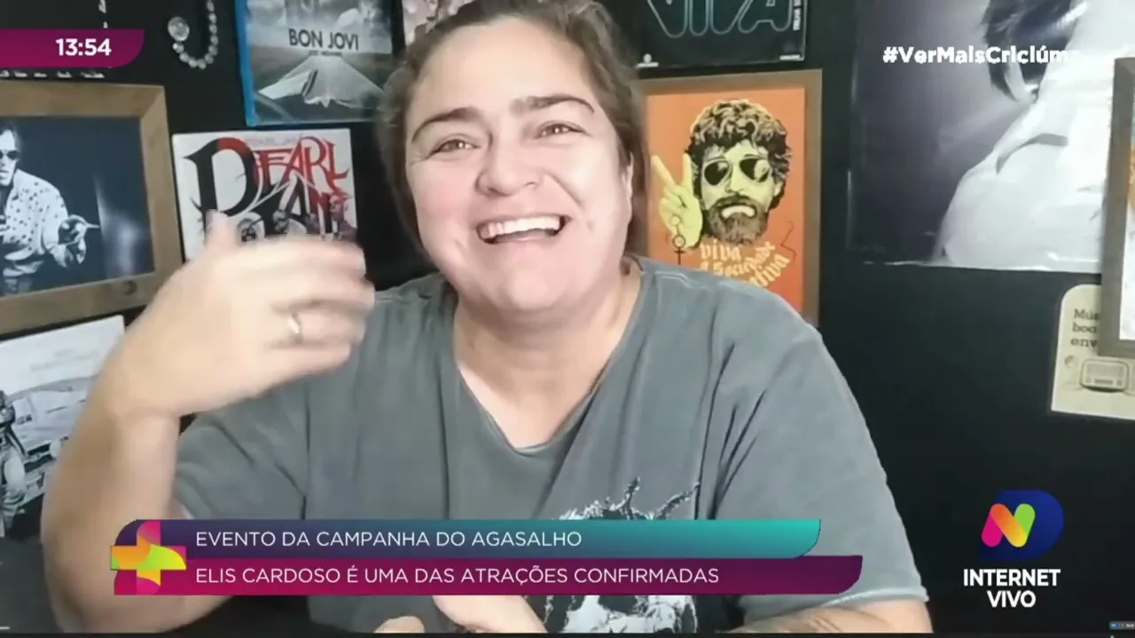 Elis Cardoso anima evento da Campanha do Agasalho da NDTV neste sábado (25)