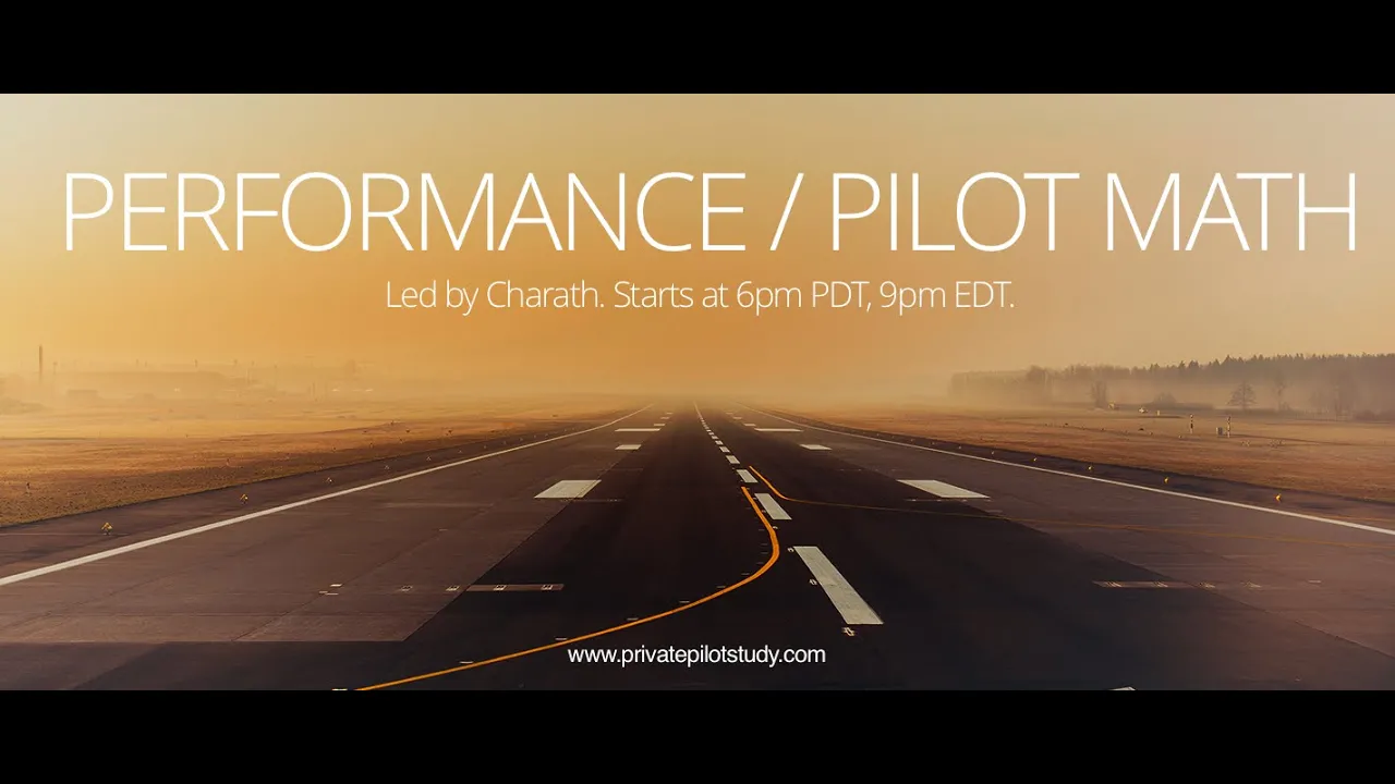 Performance / Pilot Math