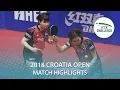 Download Lagu 2018 Croatia Open Highlights I Matilda Ekholm/Georgina Pota vs Sato Hitomi/Honoka H. (Final)