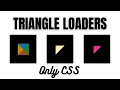 3 Creative CSS Loaders